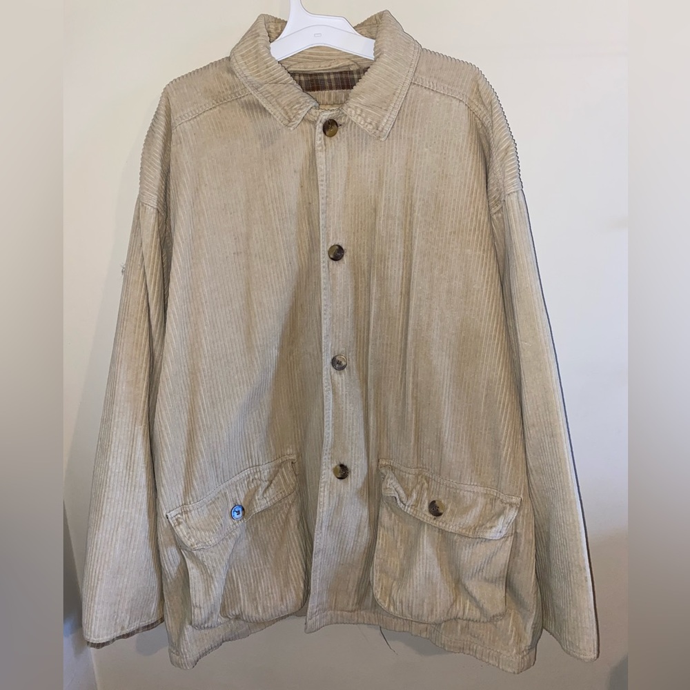 Vintage oversized corduroy jacket